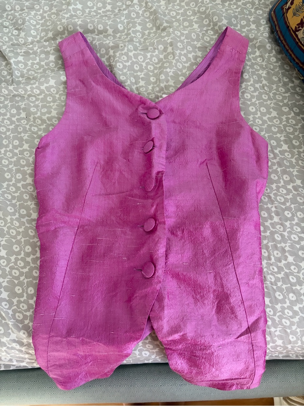 Julia amory silk top! Size xs